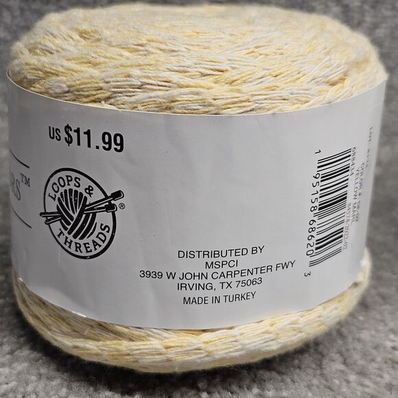 Loops & Threads Macrame Colors Yarn Bundle Of Two Different Colors 10.5oz Each - Picture 4 of 10